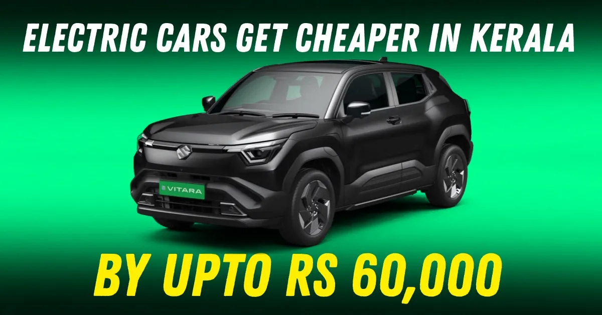 Kerala Cuts Road Tax on Affordable EVs, Buyers Can Save Up To ₹74,000 — News | AutoThrust India