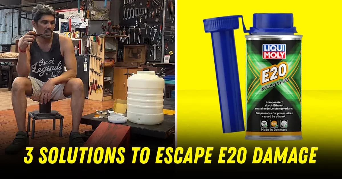 Worried About E20 In Petrol? Here Are 3 Solutions Going Viral On The Internet — News | AutoThrust India
